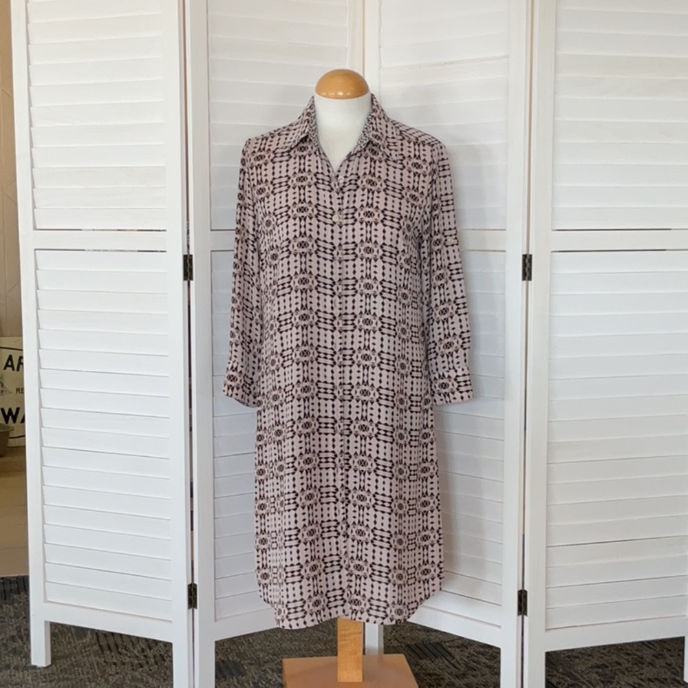 Elegant Patterned Dress